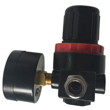 将图片加载到图库查看器，HVLP Spray Gun Air Regulator Pressure Gauge
