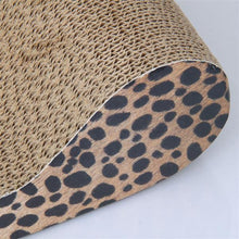 将图片加载到图库查看器，415 Harden Corrugated Paper Pet Cat Toy Cat Sofa Claws Grinding Board with Catnip (Medium Size) Earthy Y
