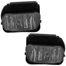 将图片加载到图库查看器，Smoked Fog Lights Lamps for 2003-2006 Silverado 1500 2500 3500 with Bulbs &amp; Bracket
