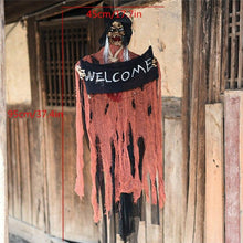 将图片加载到图库查看器，2M Big Devil Horror Halloween Hanging Ghosts Skull Skeleton Halloween Decorations Haunted House Bar Club Halloween Scary Ghosts
