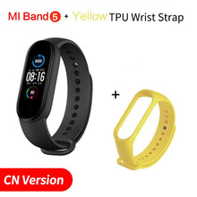 将图片加载到图库查看器，2020 Xiaomi Mi Band 5 Smart Bracelet 1:1 large AMOLED Screen Heart Rate Fitness Traker Bluetooth 5.0 Sport Waterproof band 5
