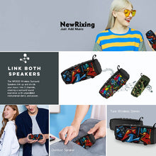 将图片加载到图库查看器，sarah New Portable Bluetooth Speaker Wireless Mini Column For Phone Computer Outdoor Loudspeaker Stereo Music Surround Bass Speaker
