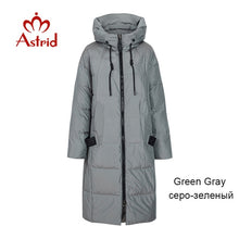 将图片加载到图库查看器，Astrid 2019 Winter new arrival down jacket women loose clothing outerwear quality with a hood fashion style winter coat AR-7038
