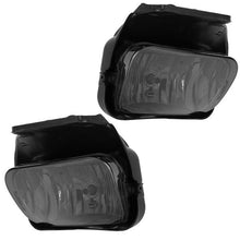 将图片加载到图库查看器，Smoked Fog Lights Lamps for 2003-2006 Silverado 1500 2500 3500 with Bulbs &amp; Bracket
