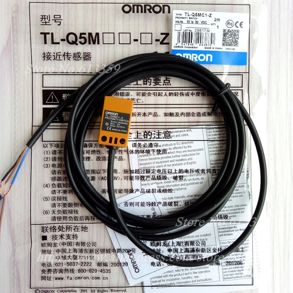 5PCS TL-Q5MC1-Z TL-Q5MB1-Z TL-Q5MC2-Z TL-Q5MD1-Z TL-Q5MB2-Z Omron Proximity Switch Inductive Sensor