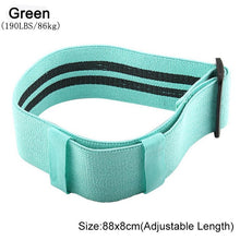 将图片加载到图库查看器，Anti Slip Resistance Bands Home Fitness Loop Pilates Hip Circle Booty Elastic Training Rubber Cotton Workout Yoga Belt Exercise
