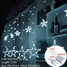 将图片加载到图库查看器，Sarah Curtain Light Christmas Decorations for Home Christmas Ornaments Christmas Tree Decorations Christmas Gift New Year 2020 navidad
