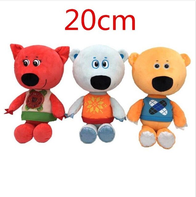 Sarah test new API3pcs/set Teddy Bear Plush Toys MiMi Bear Stuffed Animal Baby Plush Toy Doll for Kids Gifts