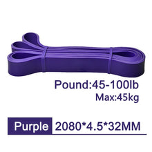 将图片加载到图库查看器，Pilates Hip Circle Anti Slip Yoga Belt Resistance Bands Home Fitness Loop Booty Elastic Training Rubber Cotton Workout Exercise
