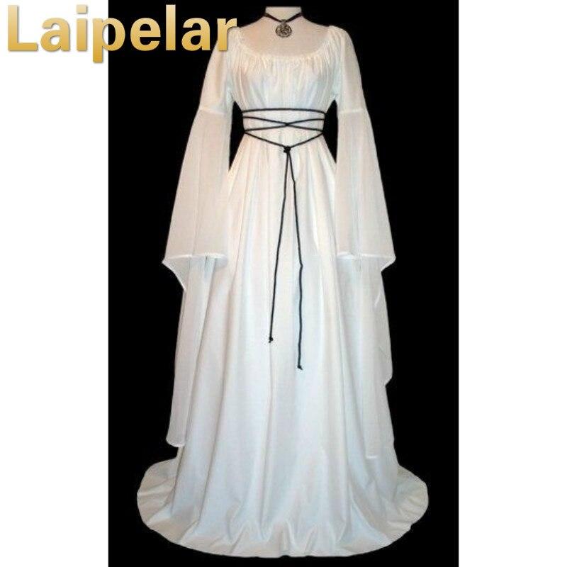 Victorian Gothic Georgian Period Dress Masquerade Ball Gown Reenactment Clothes Laipelar Halloween Party Cosplay