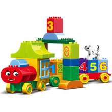 将图片加载到图库查看器，lego articles Numbers Train Building Blocks Bricks Educational Baby City Toys Compatible With LegoINGly Duplo
