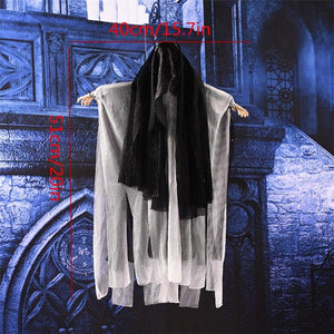 2M Big Devil Horror Halloween Hanging Ghosts Skull Skeleton Halloween Decorations Haunted House Bar Club Halloween Scary Ghosts