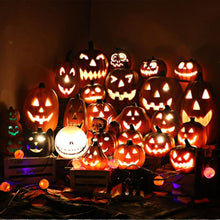 将图片加载到图库查看器，Halloween Pumpkin LED Light Lamp Creative Lantern Home Props Pumpkin Bar Horror citrouilles halloween pumpkin Lantern decor
