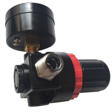 将图片加载到图库查看器，HVLP Spray Gun Air Regulator Pressure Gauge
