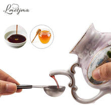 将图片加载到图库查看器，LMETJMA 7pcs/set Magnetic Measuring Spoons Set with Leveler Stainless Steel Double-Sided Measuring Spoons Set for Cooking Baking
