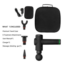 将图片加载到图库查看器，Massage Gun Set Of 6 Handbag Black
