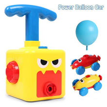 将图片加载到图库查看器，NEW Power Balloon Launch Tower Toy Puzzle Fun Education Inertia Air Power Balloon Car  Science Experimen Toy for Children Gift
