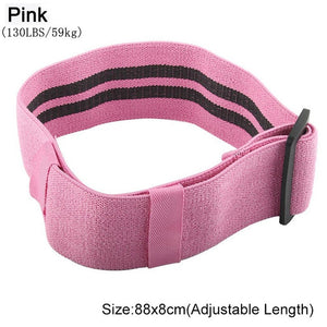 Anti Slip Resistance Bands Home Fitness Loop Pilates Hip Circle Booty Elastic Training Rubber Cotton Workout Yoga Belt Exercise