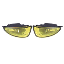 将图片加载到图库查看器，Fog Lights for 2004-2005 Honda Civic with Wiring &amp; Switch &amp; Bezels Yellow Lens
