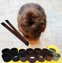 将图片加载到图库查看器，Hair Accessories Bud Head Band Ball French Twist Magic DIY Tool  Hair Band
