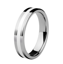 将图片加载到图库查看器，Titanium Stainless Steel Rings For Women Polishing Cool Black Fashion Jewelry Wholesale NO.R176
