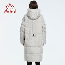 将图片加载到图库查看器，Astrid 2019 Winter new arrival down jacket women loose clothing outerwear quality with a hood fashion style winter coat AR-7038
