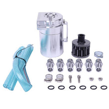 将图片加载到图库查看器，Round Oil Catch Tank Double hole Oil Catch Tank with Air Filter Sliver
