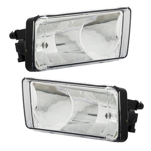 Clear Bumper Fog Light Lamps Pair for 07-13 Chevy Silverado 1500 2500 HD Tahoe