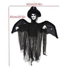 将图片加载到图库查看器，2M Big Devil Horror Halloween Hanging Ghosts Skull Skeleton Halloween Decorations Haunted House Bar Club Halloween Scary Ghosts
