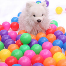 将图片加载到图库查看器，415 100pcs 5.5cm Fun Soft Plastic Ocean Ball Swim Pit Toys Baby Kids Toys Colorful
