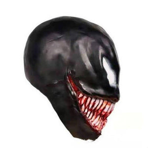 Black Venom Helmet Tom Hardy Suit Halloween Mask Cosplay Costume Party Hot Movie Game PS4 Adult Kid Clothes