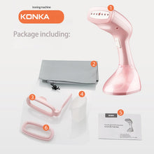 将图片加载到图库查看器，KONKA Handheld Steamer 1500W Powerful Garment Steamer Portable 15 Seconds Fast-Heat Steam Iron Ironing Machine for Home Travel
