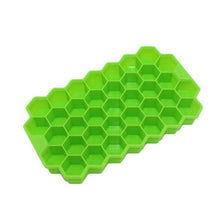 将图片加载到图库查看器，Cavity Ice Cube Tray Honeycomb Ice Cube Mold Food Grade Flexible Silicone Ice Molds for Whiskey Cocktail
