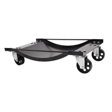 将图片加载到图库查看器，2-Piece 3.5&quot; Auto Car Wheels Dolly Set Black
