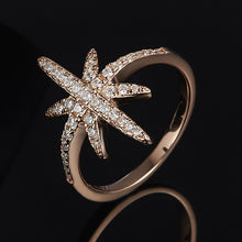 将图片加载到图库查看器，New  925 pure meteor Earrings hexagon Star Lucky Star Christmas Korean Black Pearl Earrings Fashion light luxury jewelry
