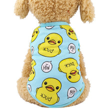 将图片加载到图库查看器，Cartoon Dog Shirt Summer Small Dog Clothes Chihuahua Tshirt Puppy Vest Yorkshire Terrier Pet Clothes Ropa Perro Pets Clothing
