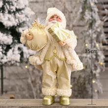 将图片加载到图库查看器，Santa Claus Doll Large 30*20cm 2020 Christmas Tree Ornament New Year Home Decoration Natal Kids Gift Merry Christmas Decorations
