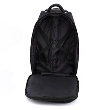 将图片加载到图库查看器，MAGIC UNION Men&#39;s Travel Bag Wheeled Backpack Large Rolling Waterproof School Book Bag Daypack Travel Carry On Luggage Suitcase
