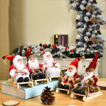 将图片加载到图库查看器，Santa Claus Doll Large 30*20cm 2020 Christmas Tree Ornament New Year Home Decoration Natal Kids Gift Merry Christmas Decorations
