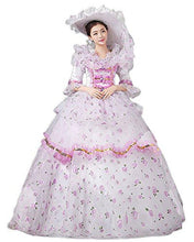 将图片加载到图库查看器，Top Sale Renaissance Wench Gothic Princess Dress Ball Gown Vampire Theatre Halloween Costume
