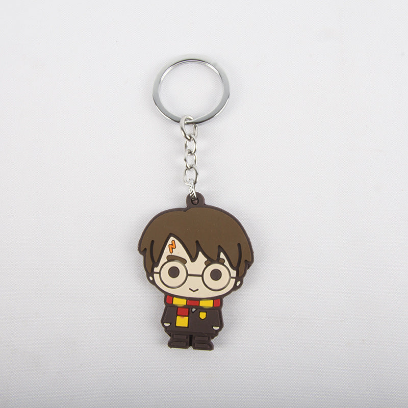 Harry potter key chain accessory Q version of a number of characters hanging accessories