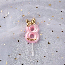 将图片加载到图库查看器，Cake Number Topper Birthday Party Cake Decoration 0 1 2 3 4 5 6 7 8 9 Anniversary Cake Numbers Age Party Decoration
