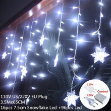 将图片加载到图库查看器，Sarah Curtain Light Christmas Decorations for Home Christmas Ornaments Christmas Tree Decorations Christmas Gift New Year 2020 navidad
