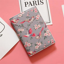 将图片加载到图库查看器，The Japanese Fresh style Passport Holder,PU Leather Travel Passport Cover Credit Card ID Card Holder Size:10*14CM
