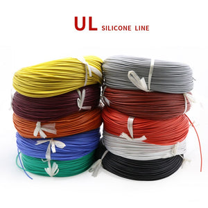 15AWG Silicone Wire 1.5mm Square Insulated Flexible Electrical Cable Heatproof Tinned Copper Silica Gel Soft DIY Core Test Line