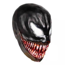 将图片加载到图库查看器，Black Venom Helmet Tom Hardy Suit Halloween Mask Cosplay Costume Party Hot Movie Game PS4 Adult Kid Clothes
