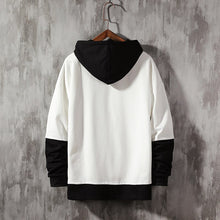 将图片加载到图库查看器，SingleRoad Men&#39;s Hoodies Men 2020 Plain Patchwork Sweatshirt Male Pullover Hip Hop Harajuku Japanese Streetwear White Hoodie Men

