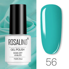 将图片加载到图库查看器，ROSALIND Gel Polish Set Manicure for Nails Semi Permanent Vernis top coat UV LED Gel Varnish Soak Off Nail Art Gel Nail Polish
