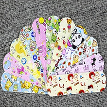 将图片加载到图库查看器，100PCs Waterproof Breathable Cute Cartoon Band Aid Hemostasis Adhesive Bandages First Aid Emergency Kit For Kids Children
