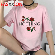 将图片加载到图库查看器，Vaporwave Harajuku Aesthetic T Shirt Women Ullzang Funny Printed T-shirt Grunge 90s Tshirt Fashion Hip Hop Top Tees Female

